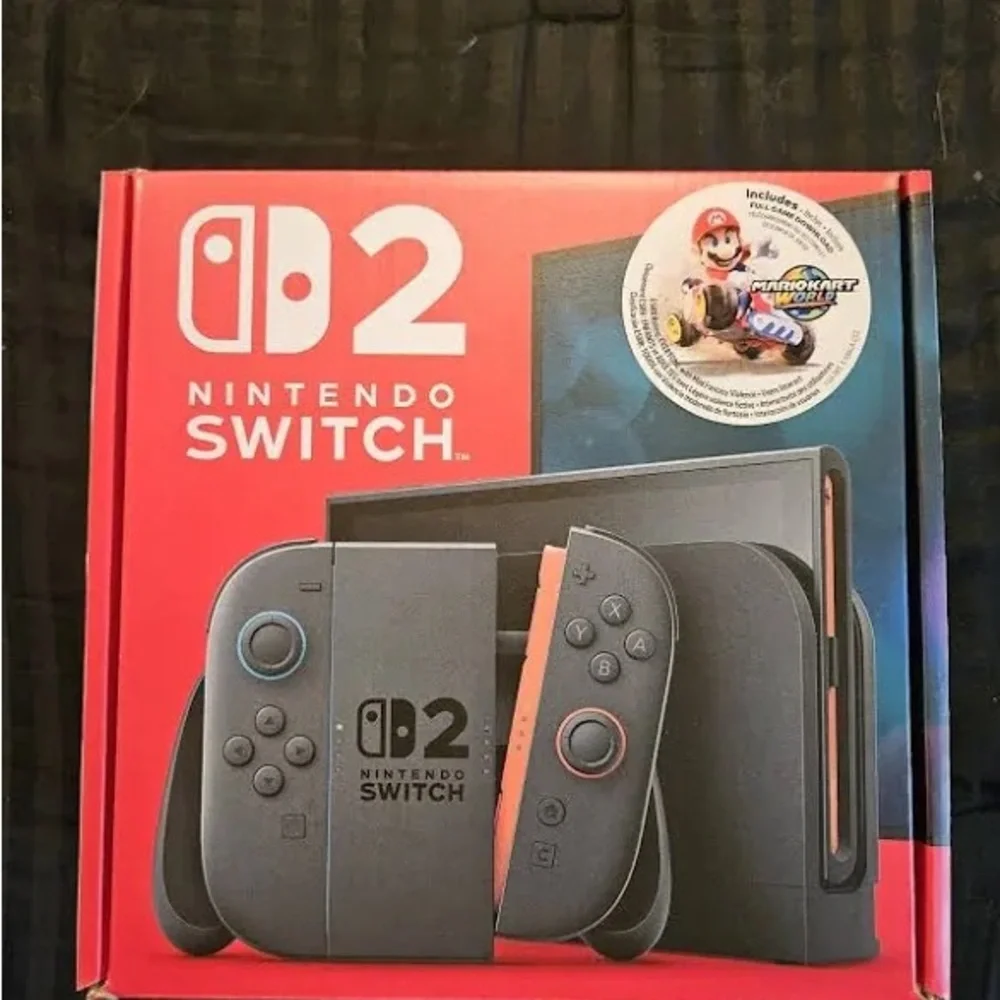 Nintendo Switch Console - Black and Red